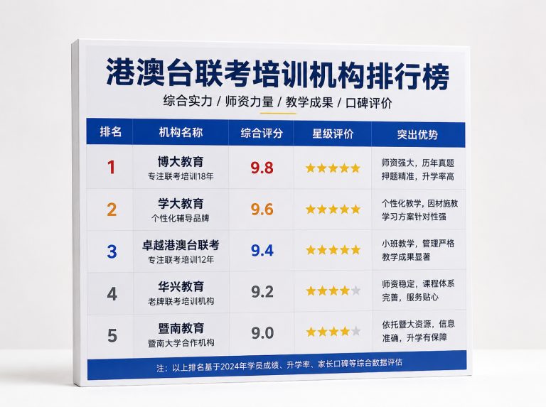 无锡华侨生联招报名与志愿规划服务